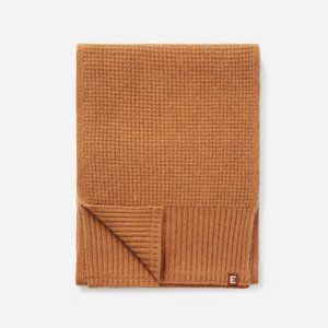 Everlane The Felted Merino Waffle-Knit Scarf